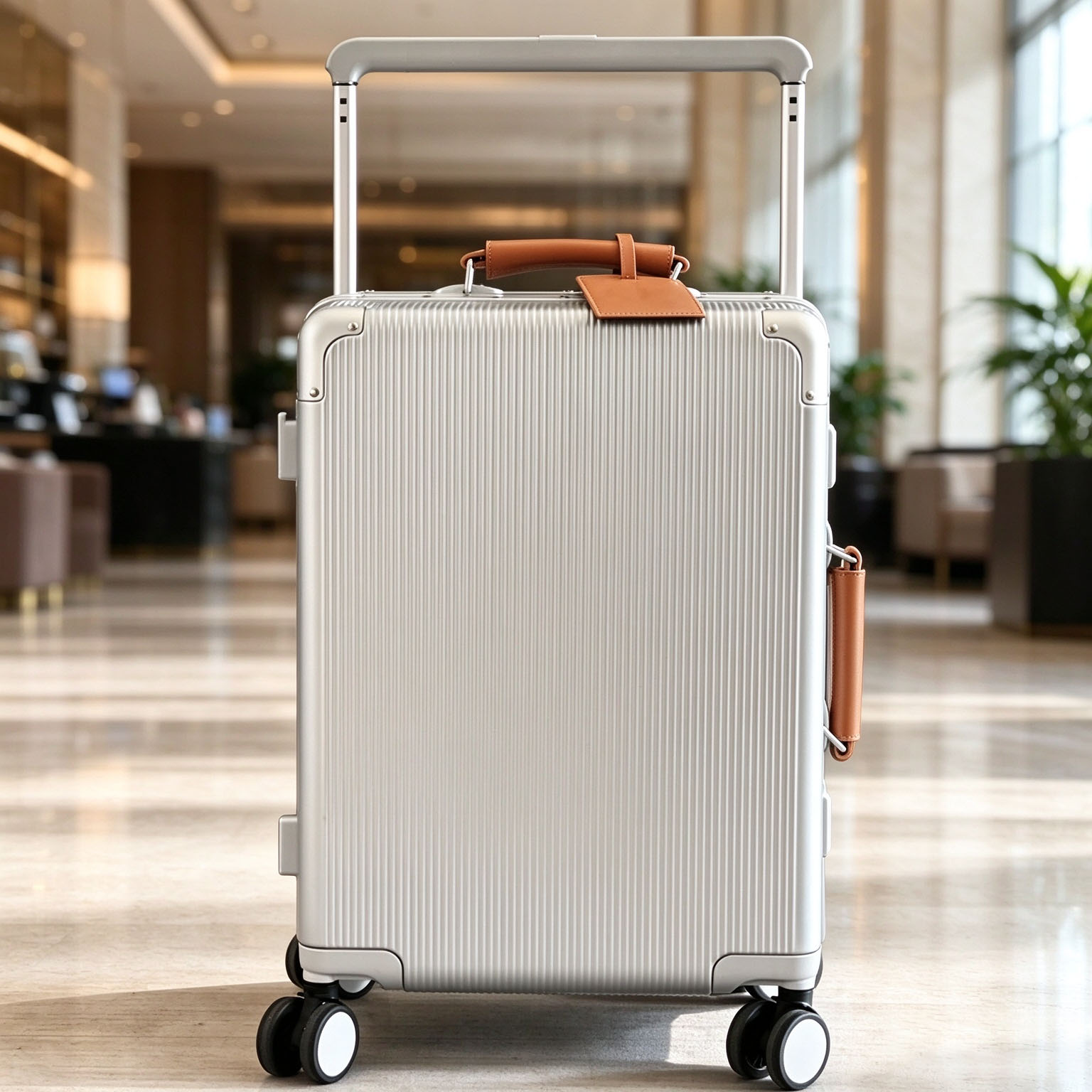 Aluminum Frame Carry On Luggage - Valigia di alta qualità con manico