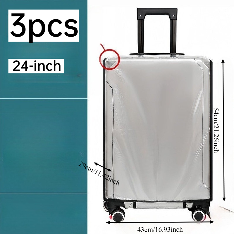 Set di 3 Coperture Protettive  - Luggage Protective Cover Transparent recensione e prezzo