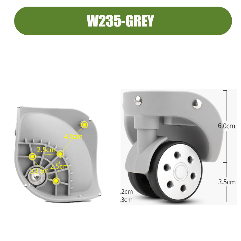 Ruote di ricambio per valigie  - Silent Replacement Luggage Wheels recensione e prezzo