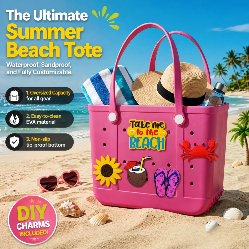 Borsa da spiaggia grande in EV - Handbags recensione e prezzo