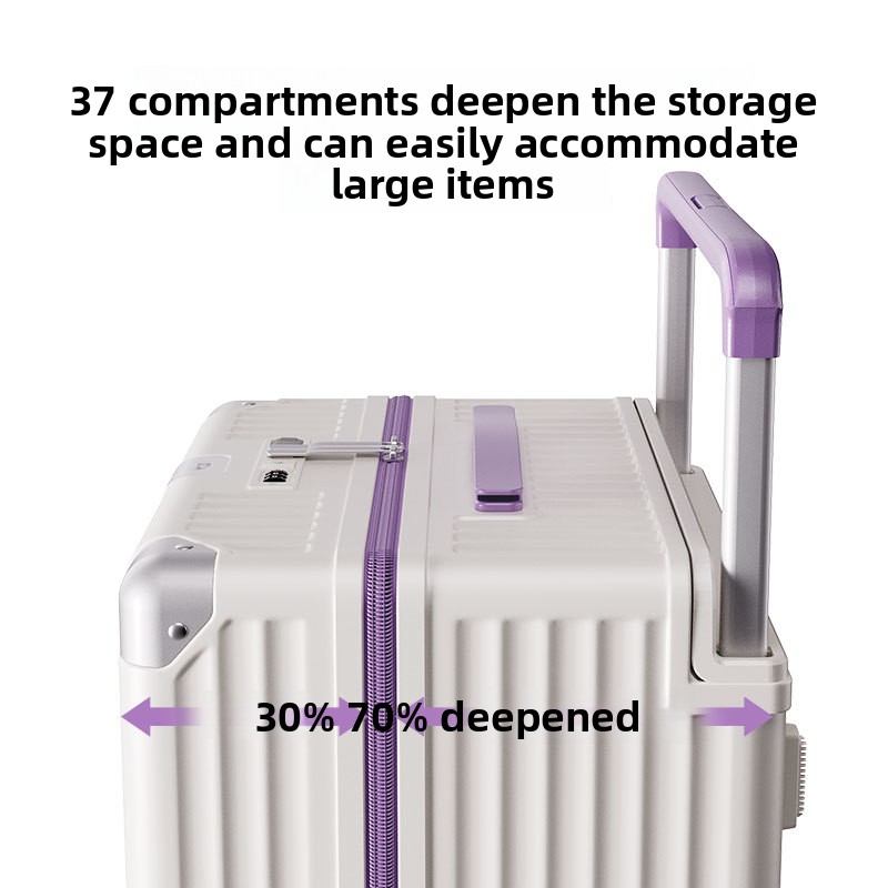Valigia da viaggio con manico  - Spinner Wheel Rolling Suitcase 20 Inch recensione e prezzo